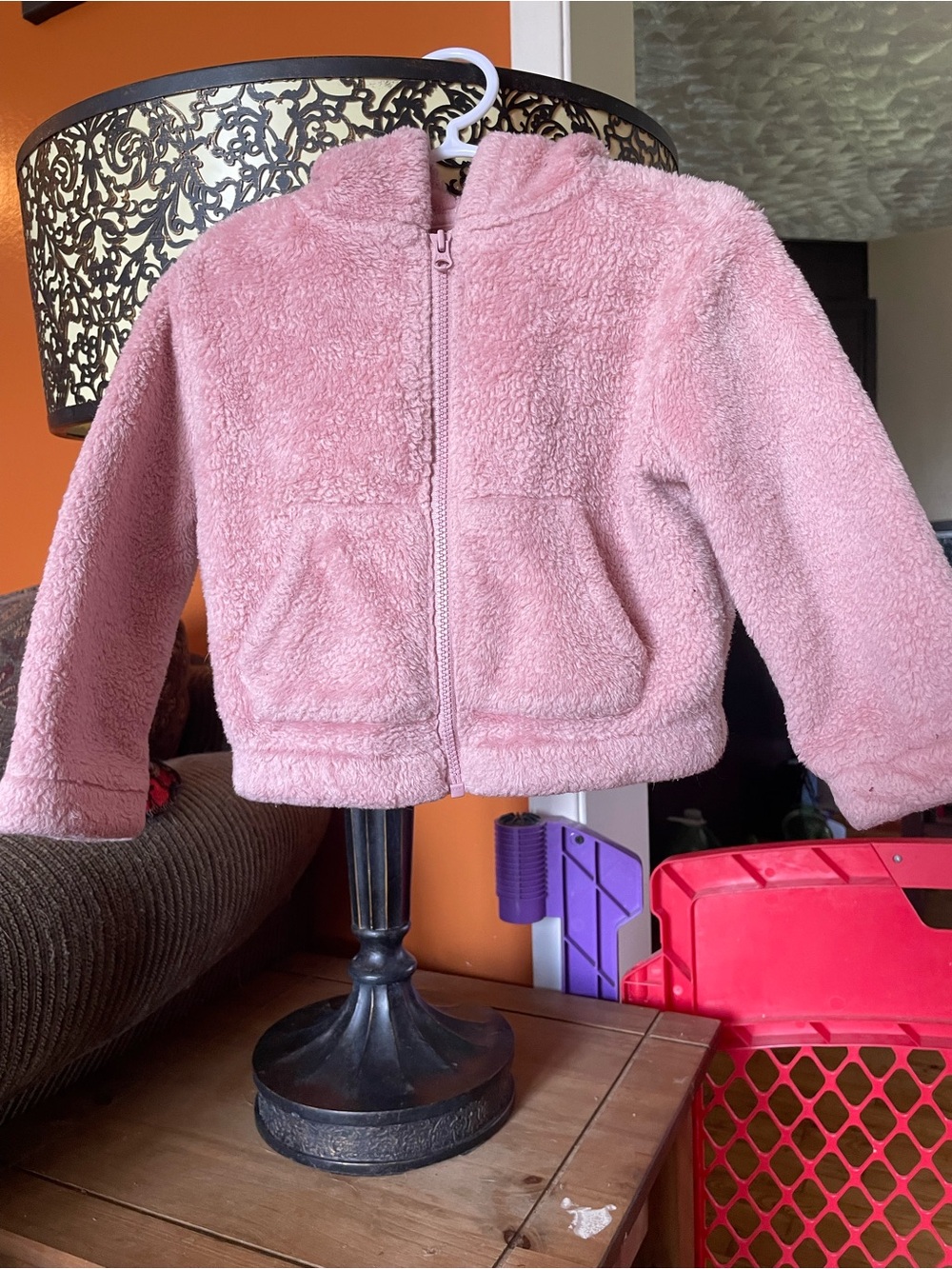 OshKosh B'gosh Soft Pink Sherpa Hoodie